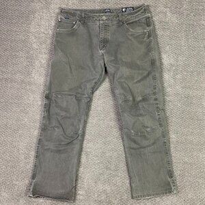 Kuhl Rydr Pants Men's 38 x 30 Gray Olive Hiking Outdoor
